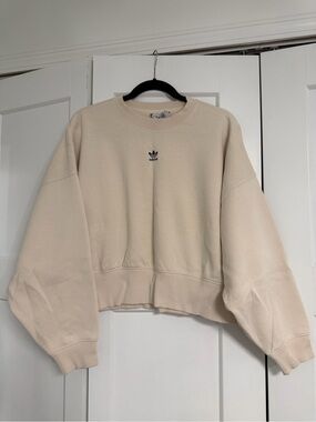 adidas Originals Adicolor sweatshirt in white